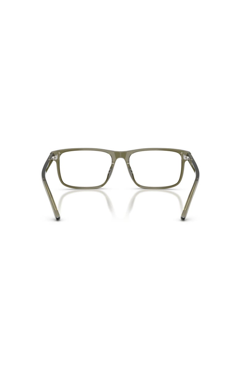 Ralph Lauren 56mm Rectangle optical glasses, Alternate, color, Green