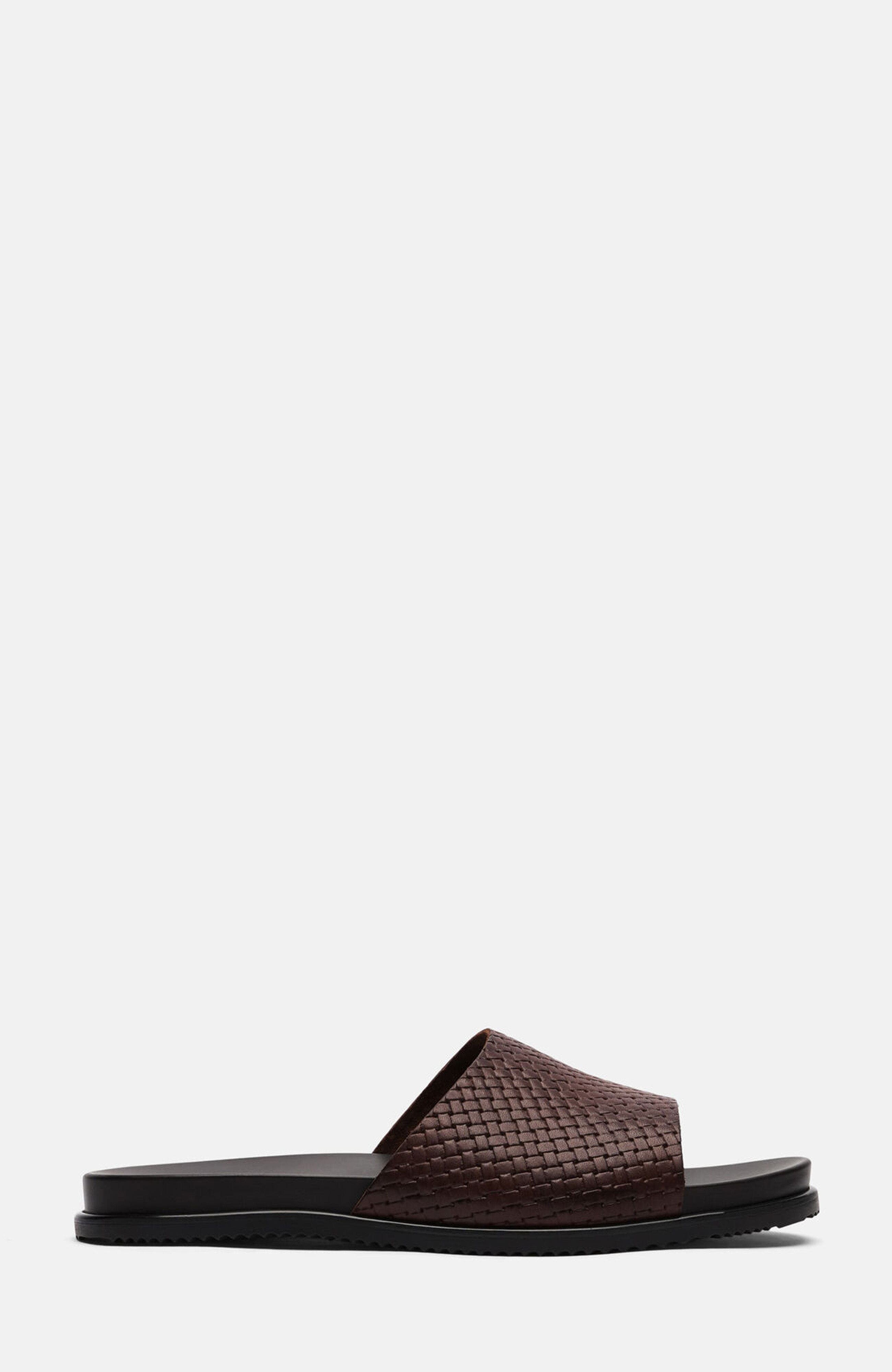 SCAROSSO Tito Sandals, Alternate, color, Brown Calf