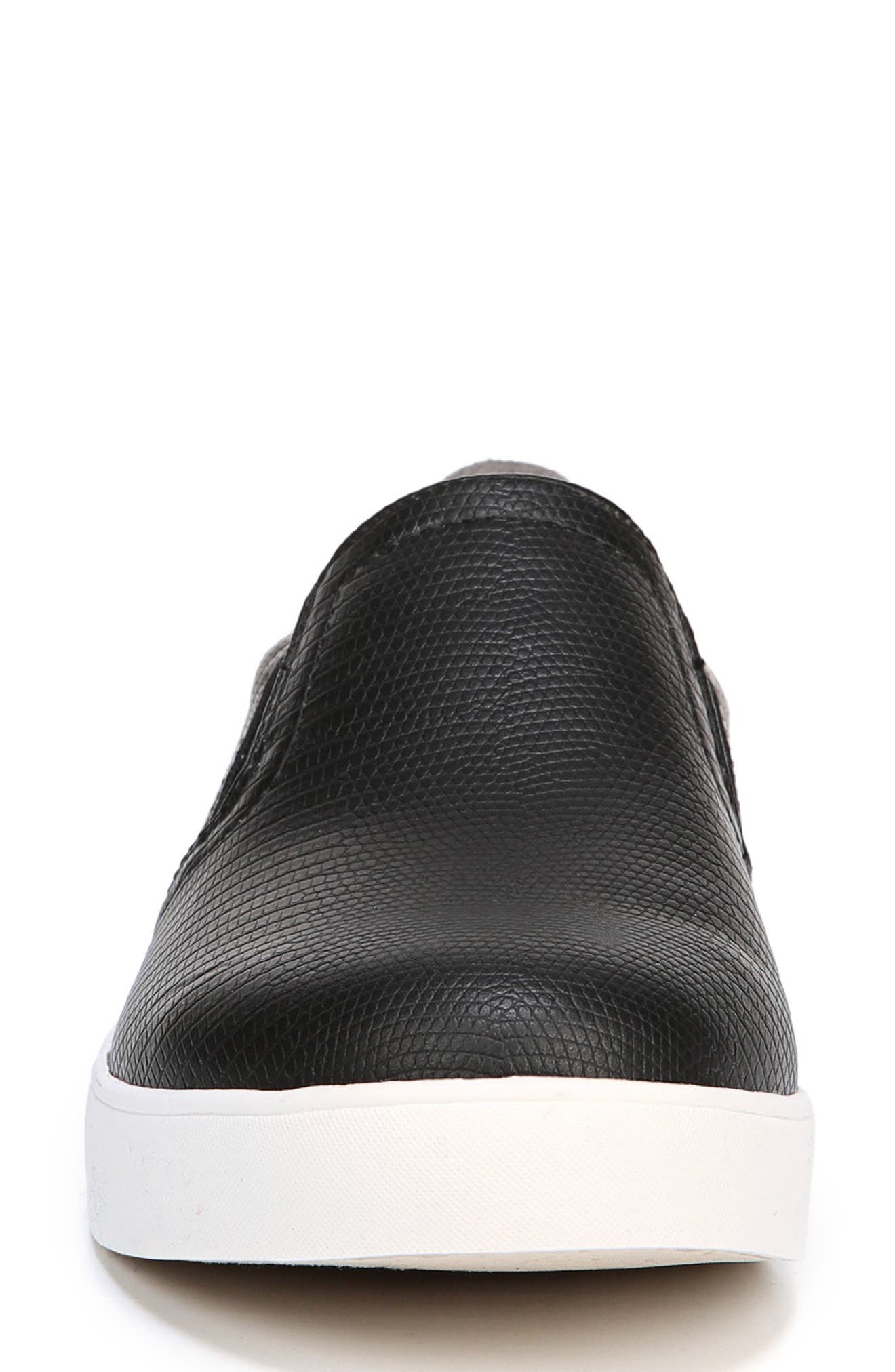 Dr. Scholl's Madison Slip-On Sneaker, Alternate, color, Black Faux Leather