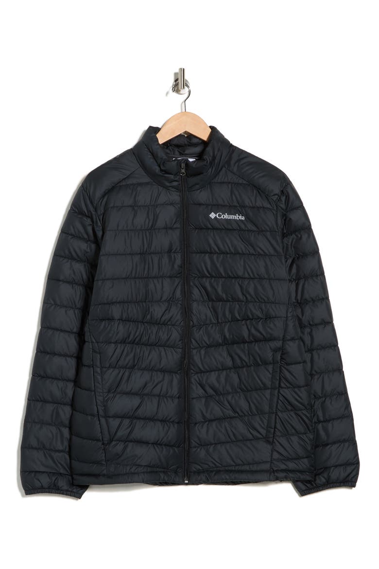 Foster Falls Channel Quilted Jacket, Alternate, color, BLACK