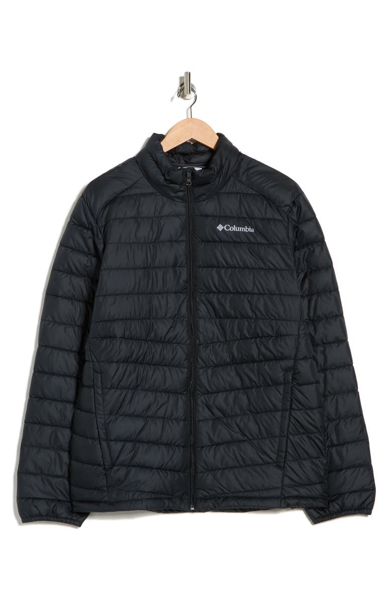 Columbia Foster Falls Channel Quilted Jacket, Alternate, color, Black