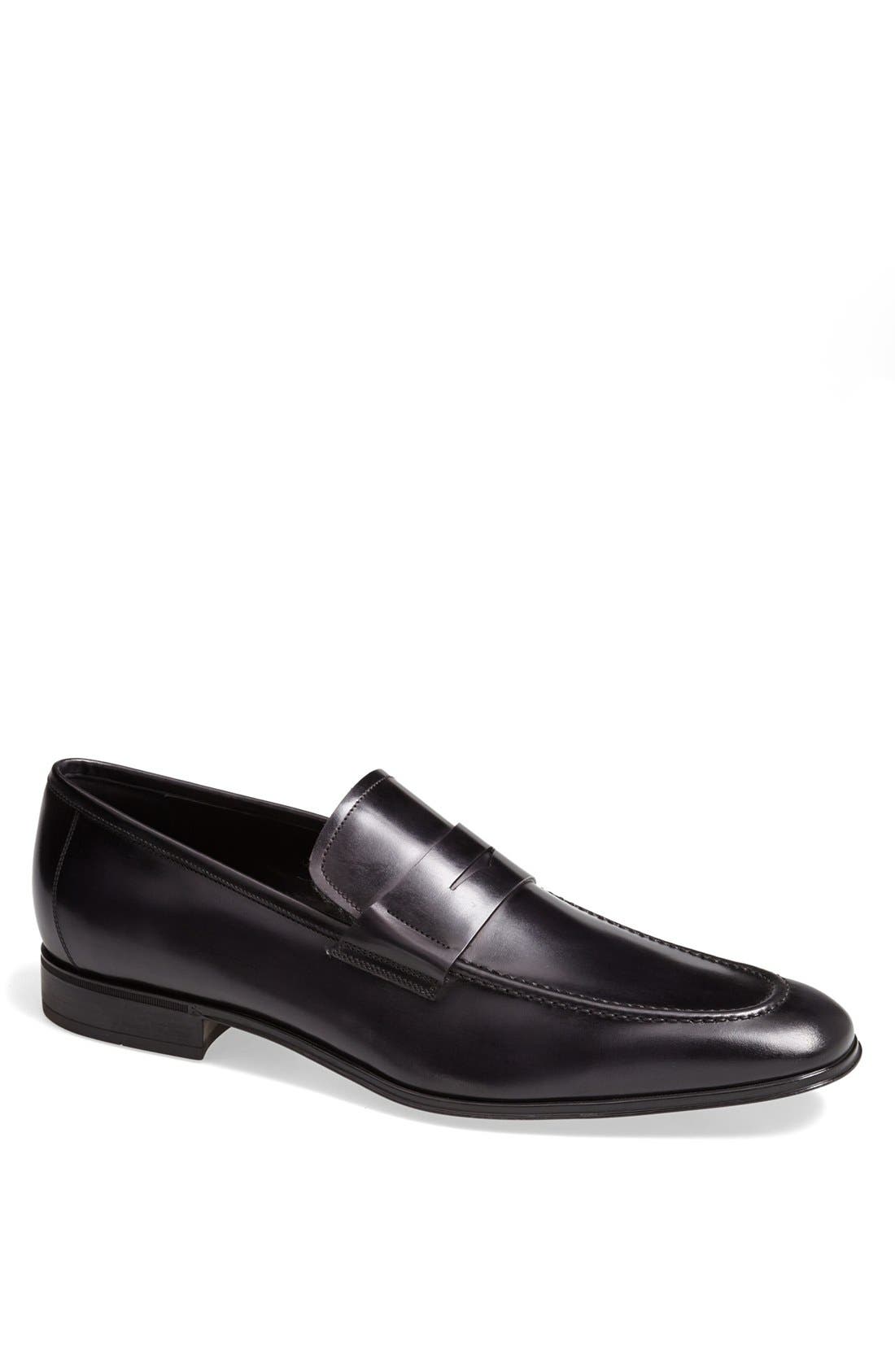 FERRAGAMO Salvatore Ferragamo 'Rocco' Penny Loafer, Main, color, 