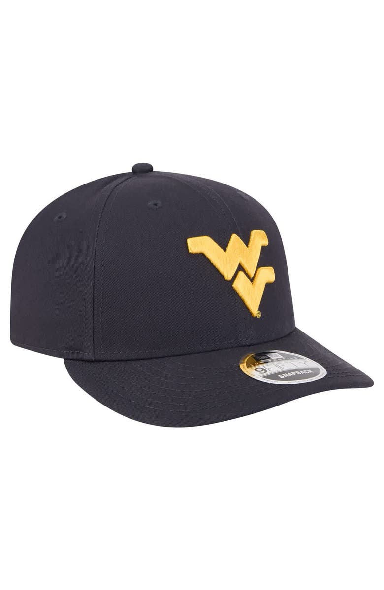 New Era Men's New Era Navy West Virginia Mountaineers Low Profile 9FIFTY Snapback Hat, Alternate, color, 