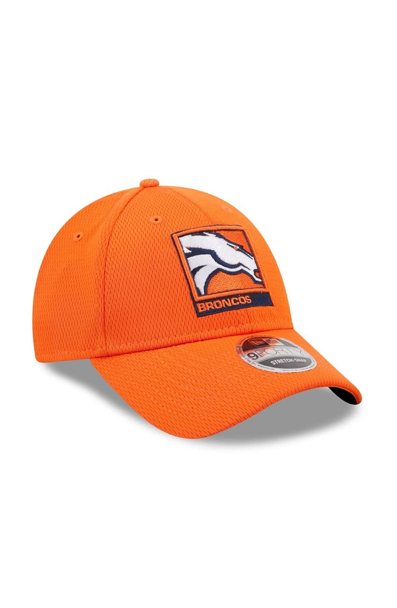 New Era Men's New Era Orange Denver Broncos Framed AF 9FORTY Snapback Hat, Alternate, color, 