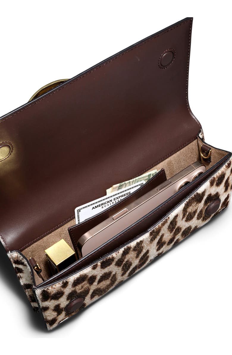 Alexis Bittar TWST GD HNDL CLTCH, Alternate, color, Metallic Leopard