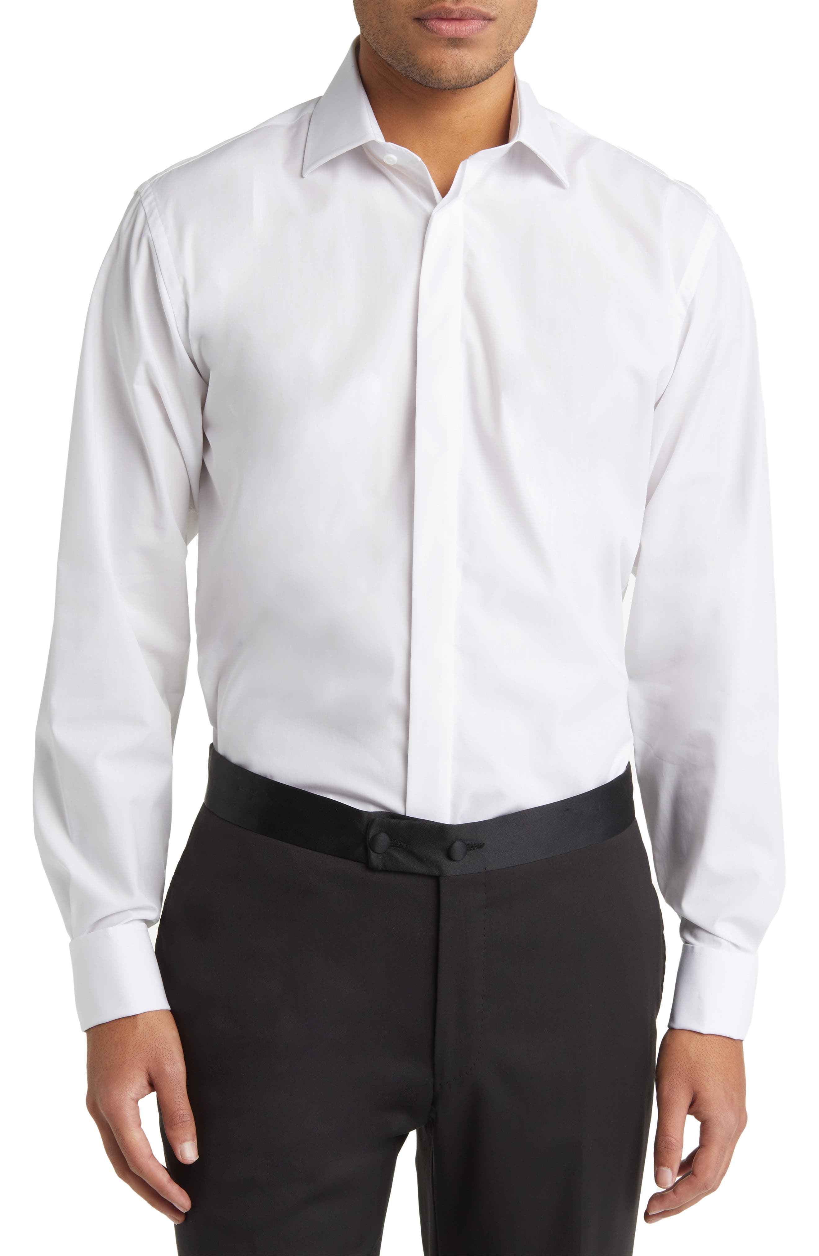 Alton Lane Sullivan Tailored Fit Tuxedo Shirt
