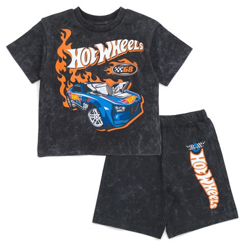 T-Shirt & Woven Shorts Set