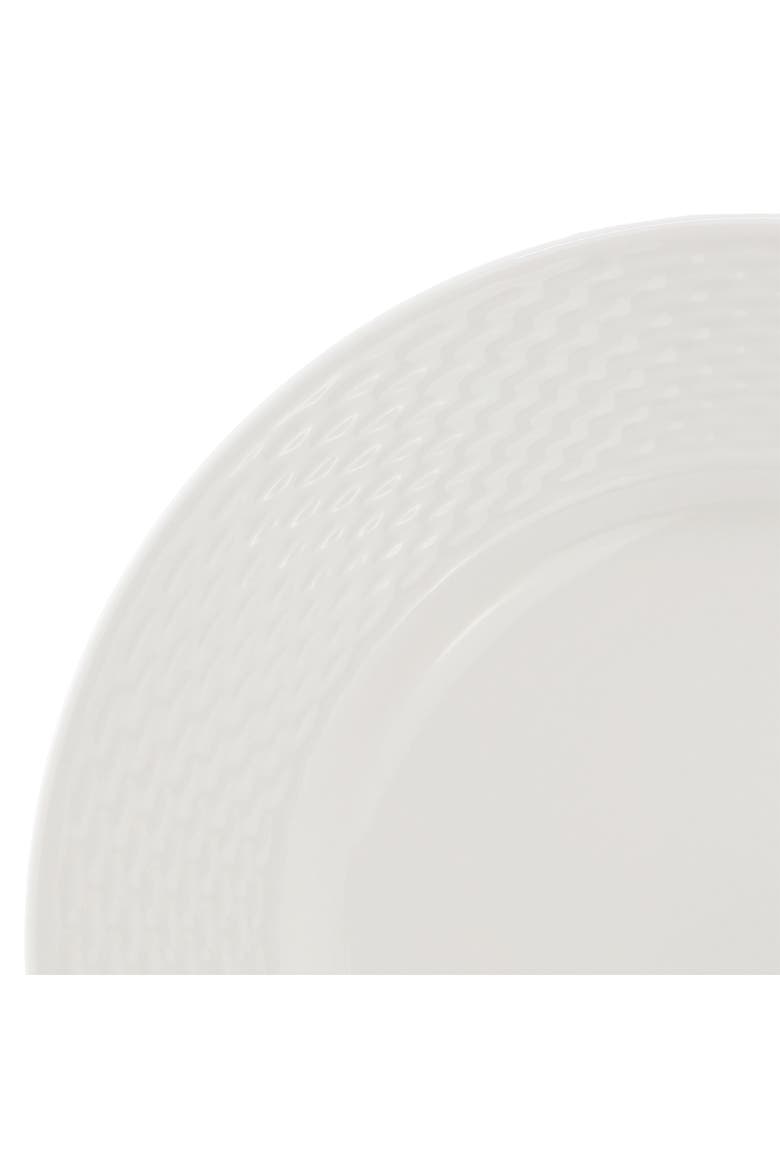 Ophelia 16 Piece Stoneware Dinnerware Set in White, Alternate, color, White