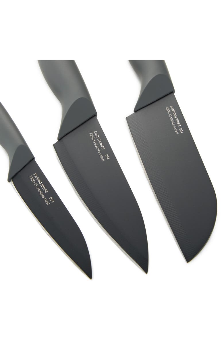 BergHOFF DiNA Vector 5.5-Inch Santoku Knife, Alternate, color, Grey