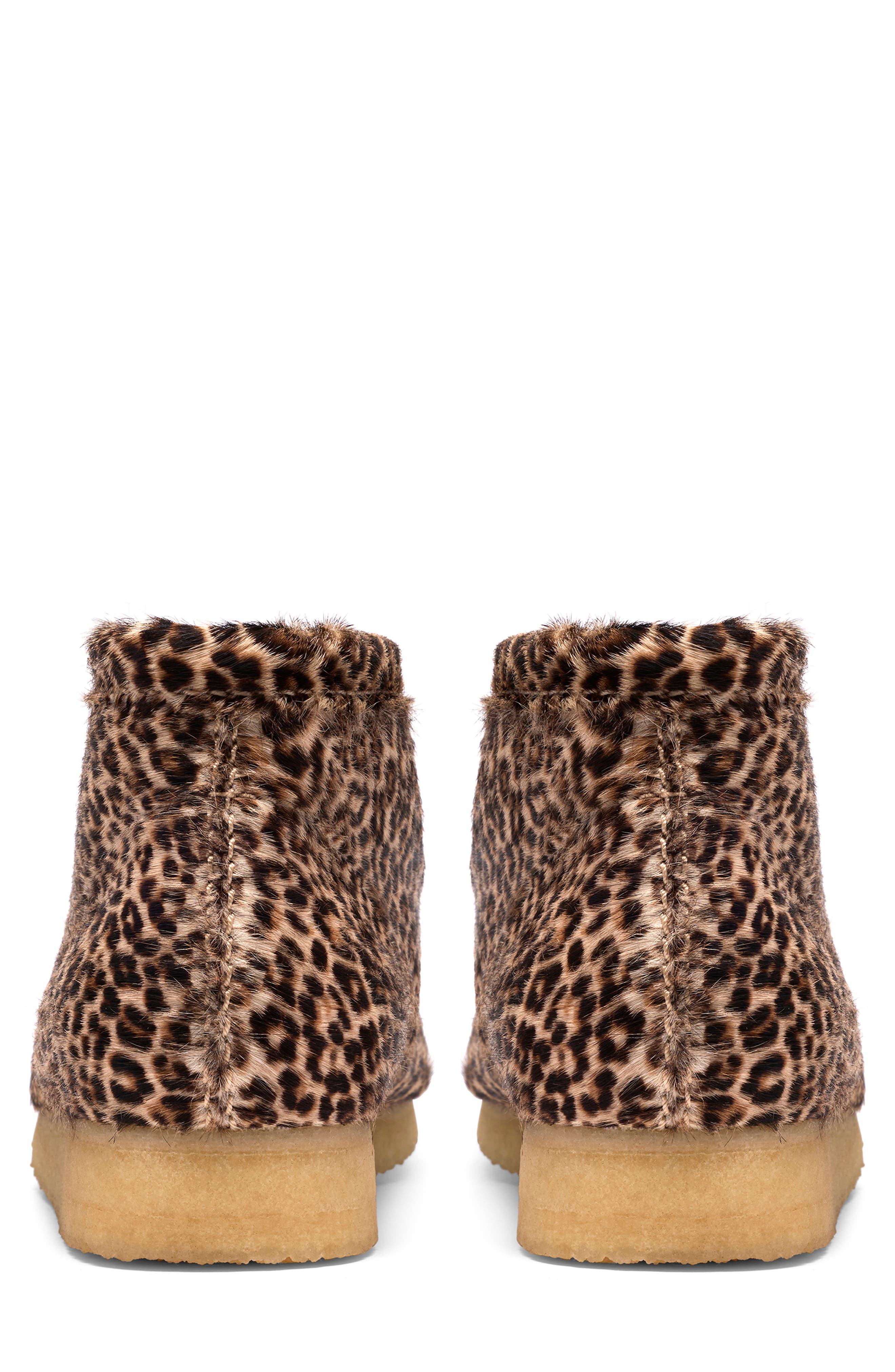 Clarks<sup>®</sup> Originals Wallabee Genuine Calf Hair Chukka, Alternate, color, 