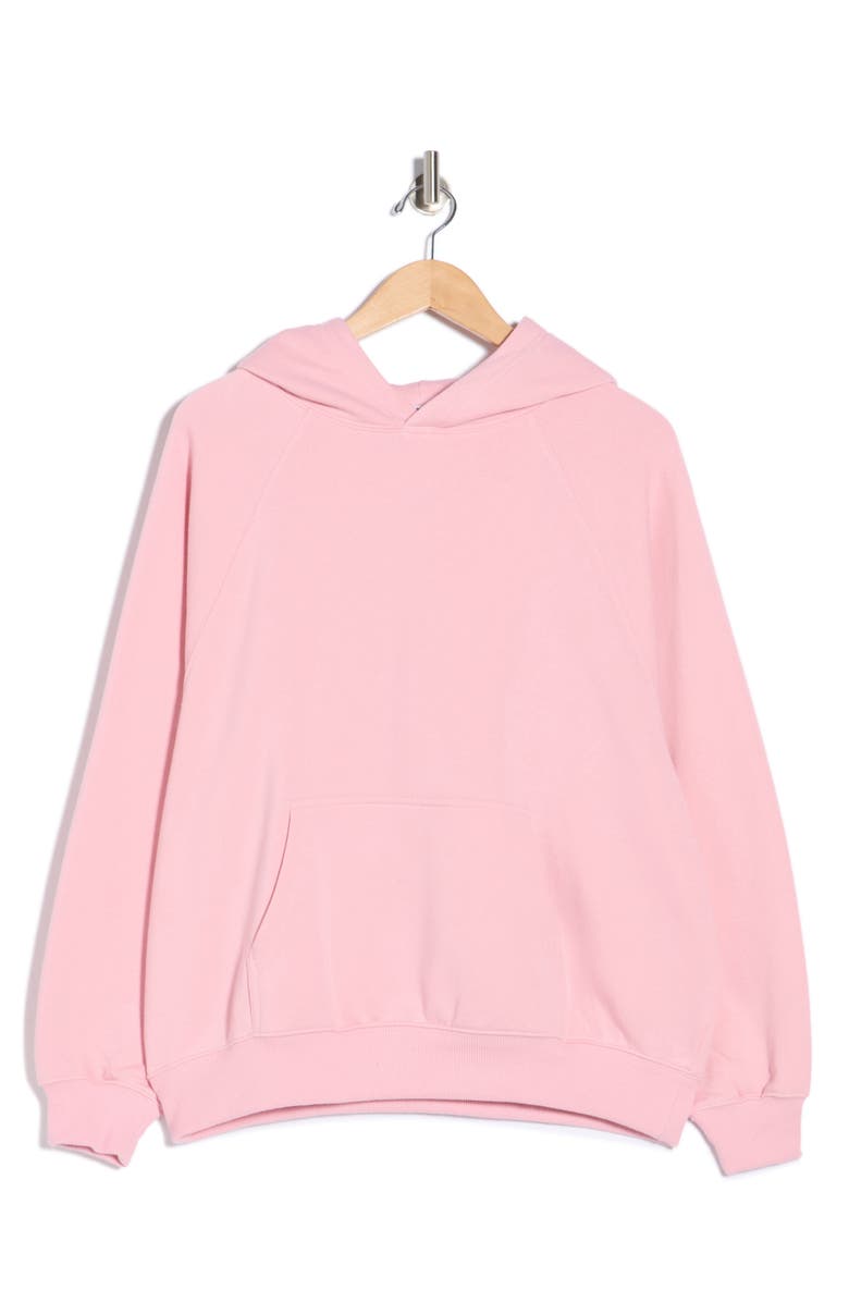 Abound Oversize Raglan Pullover Hoodie, Alternate, color, Pink Cameo