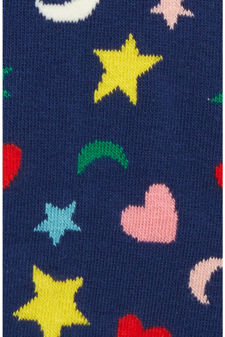 Kids' Patterned Tights, Alternate, color, STARS HEART AND MOONS