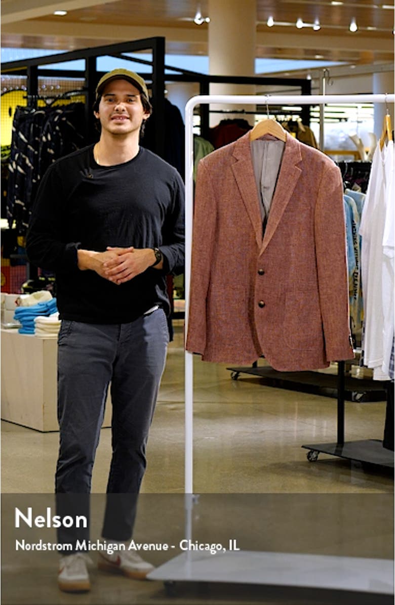 The Cascades Virgin Wool & Linen Sport Coat, sales video thumbnail