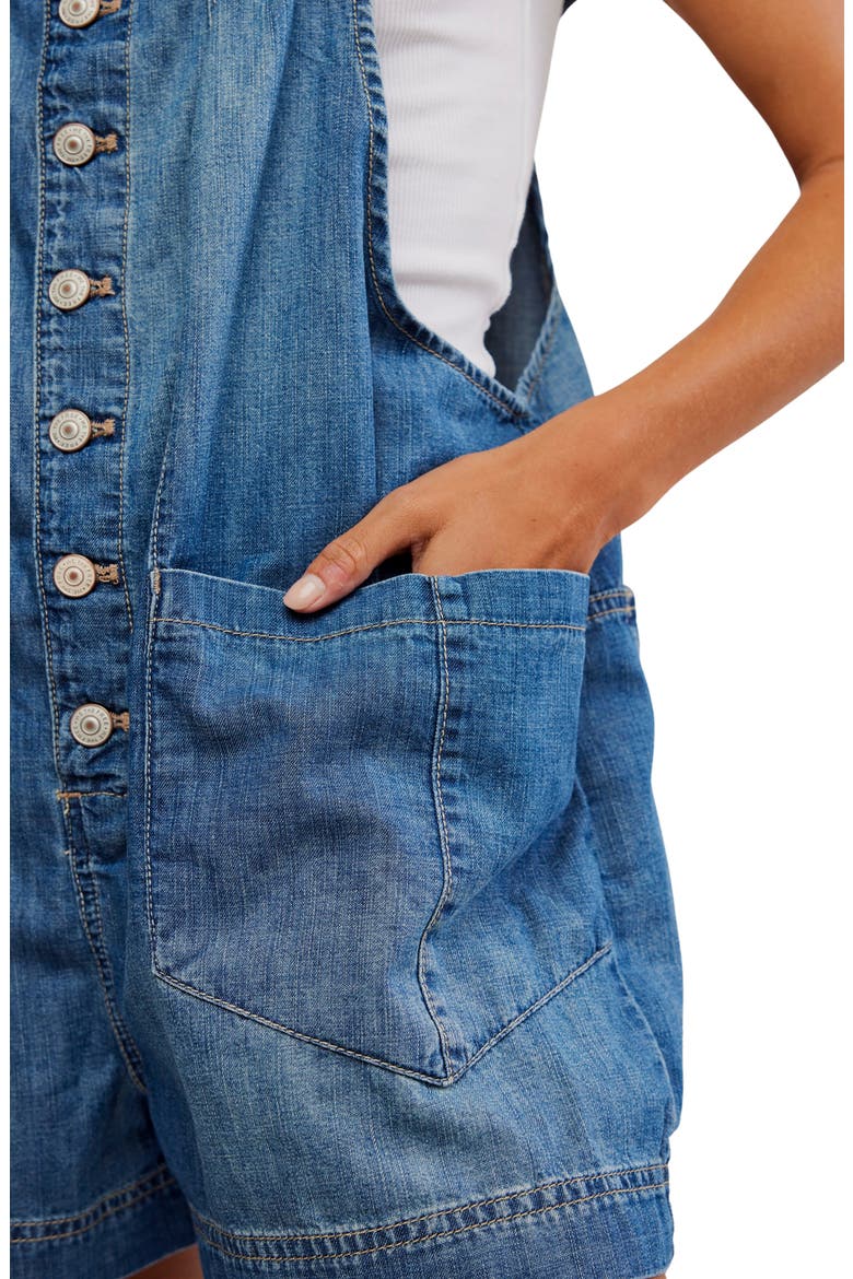 You've Got The Love Short Overalls, Alternate, color, ROULETTE