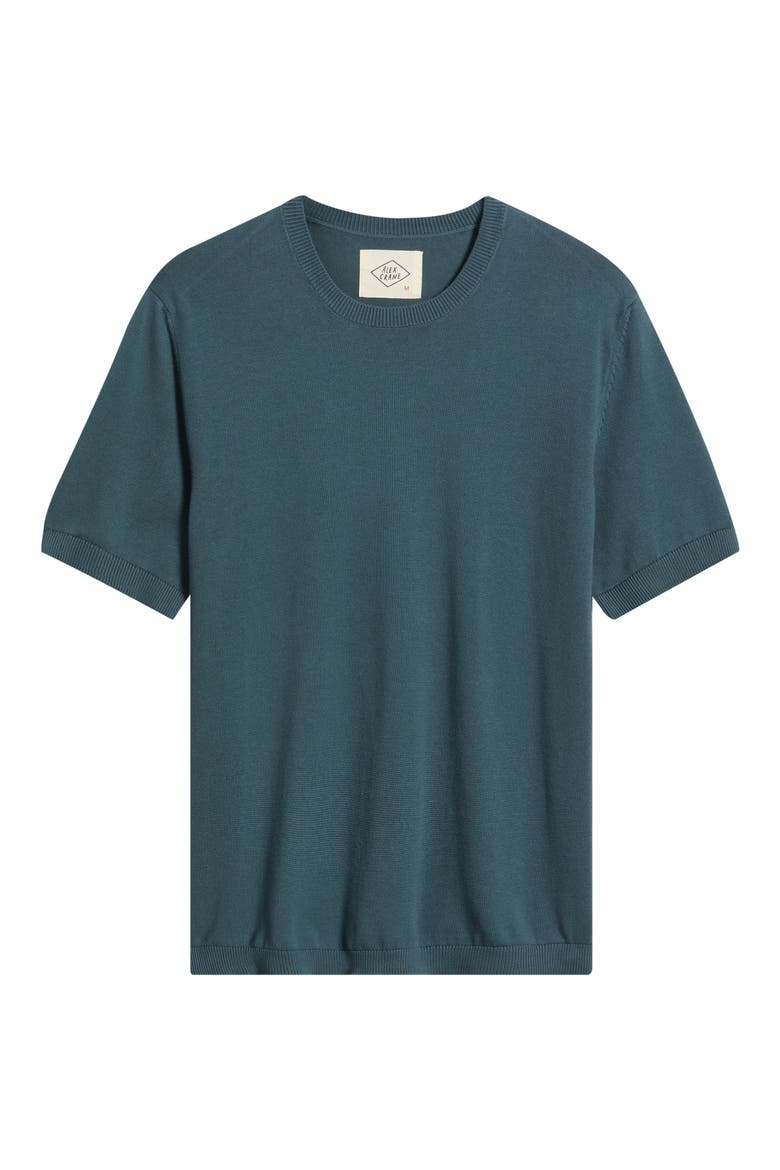 Lolo Organic Cotton Sweater Tee, Alternate, color, LAKE