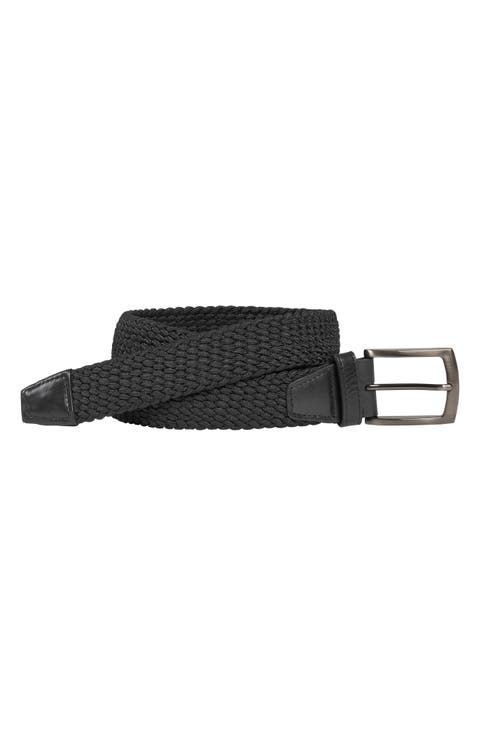 Woven Stretch Knit Belt