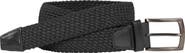 Johnston & Murphy Woven Stretch Knit Belt