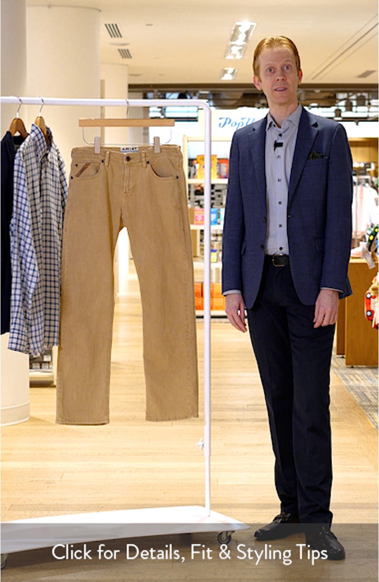 M7 Grizzly Slim Straight Leg Jeans, sales video thumbnail