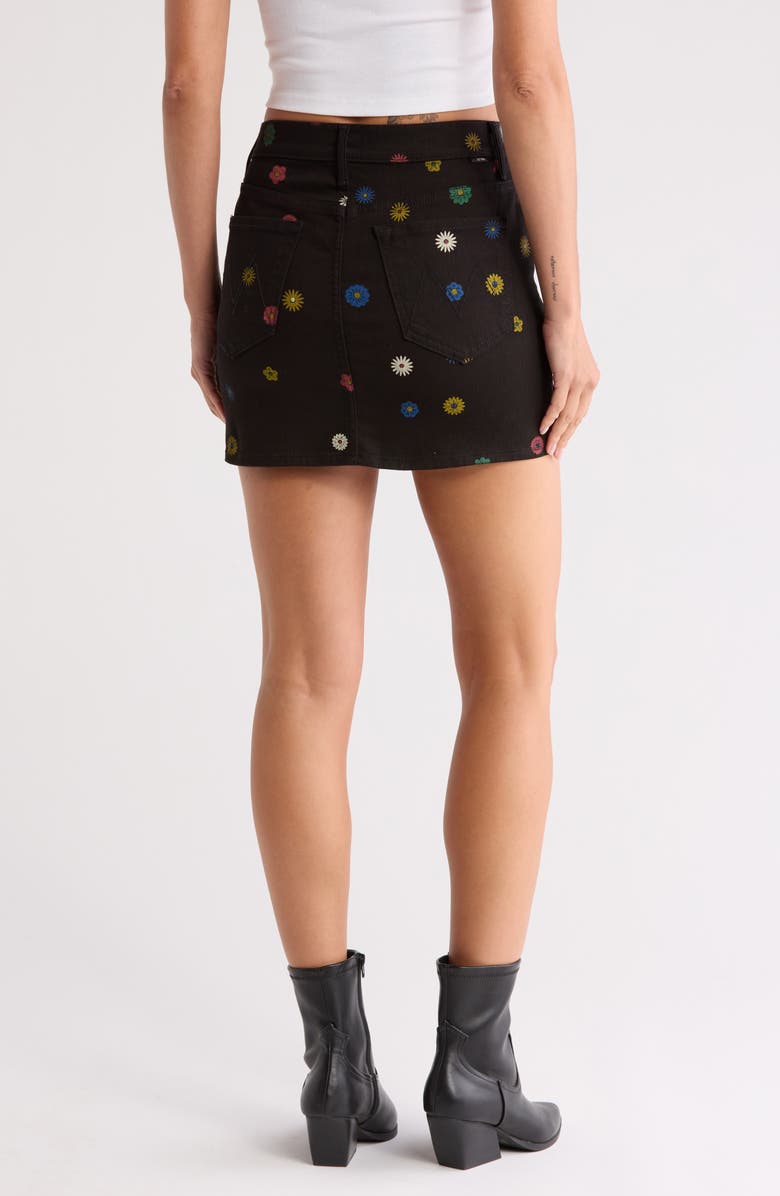 MOTHER The Vagabond Floral Miniskirt, Alternate, color, 