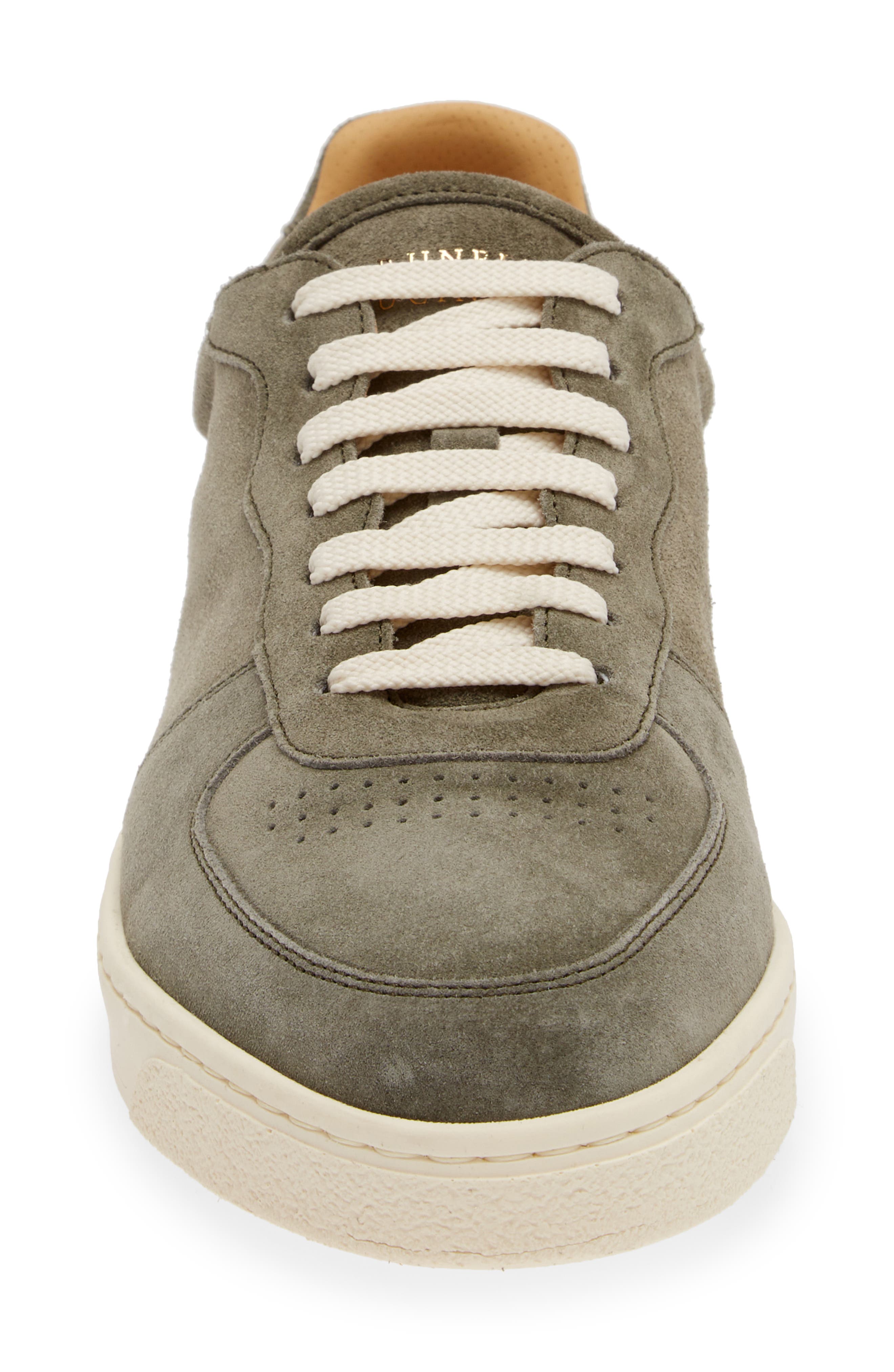 Brunello Cucinelli Suede Basketball Sneaker, Alternate, color, 