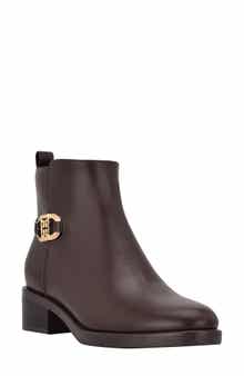 Tommy Hilfiger Imiera Faux Leather Ankle Boot