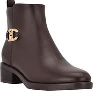 Tommy Hilfiger Imiera Faux Leather Ankle Boot