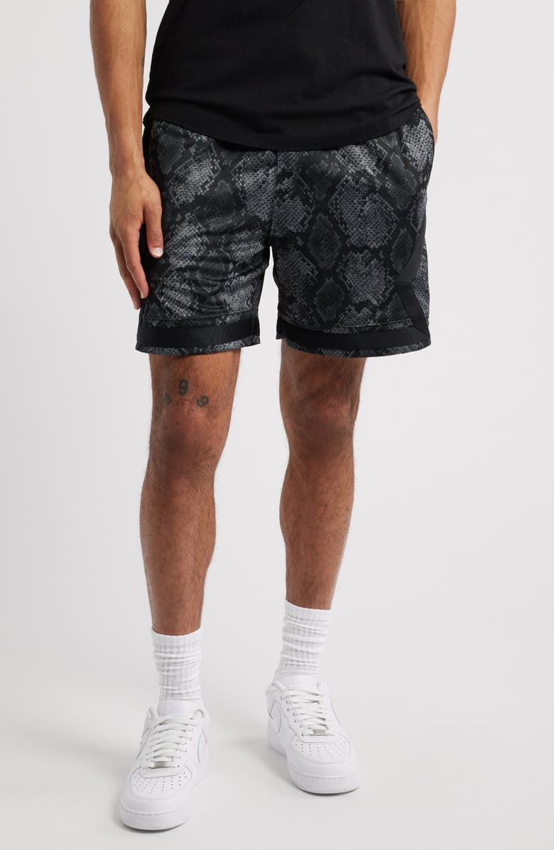 Jordan Dri-FIT Sport Diamond Mesh Shorts, Main, color, 