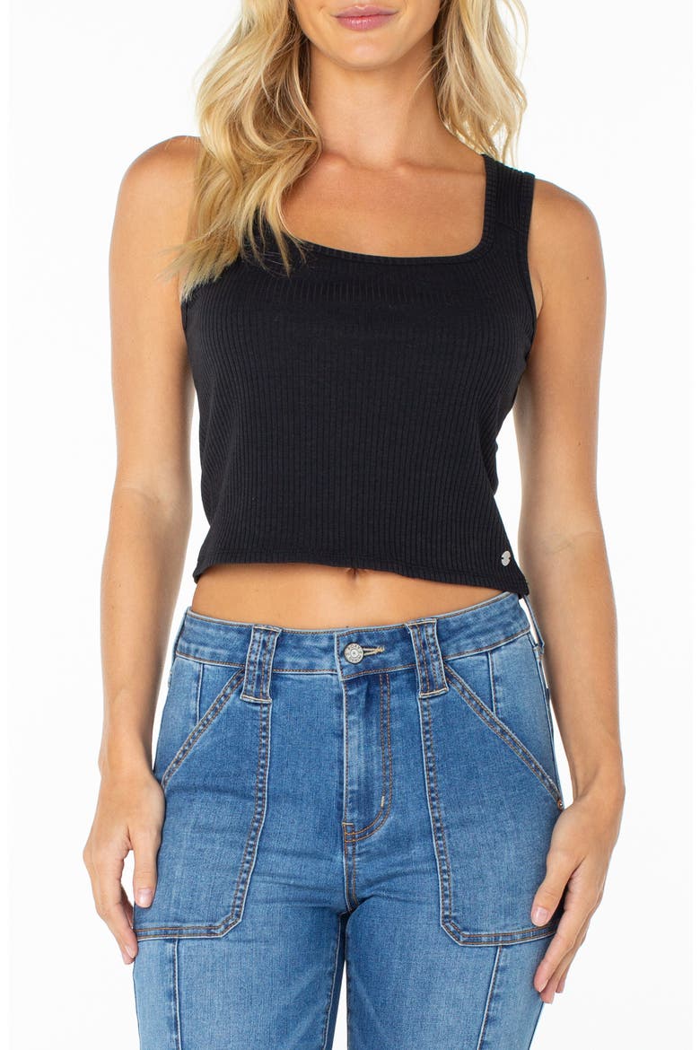 Dixon Rib Knit Top, Main, color, ANTHRACITE
