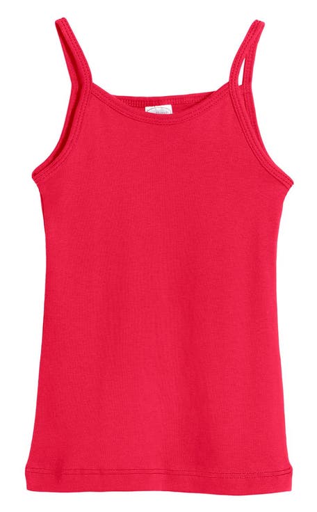 Girls Soft Cotton Camisole (Toddler, Little Kid & Big Kid)