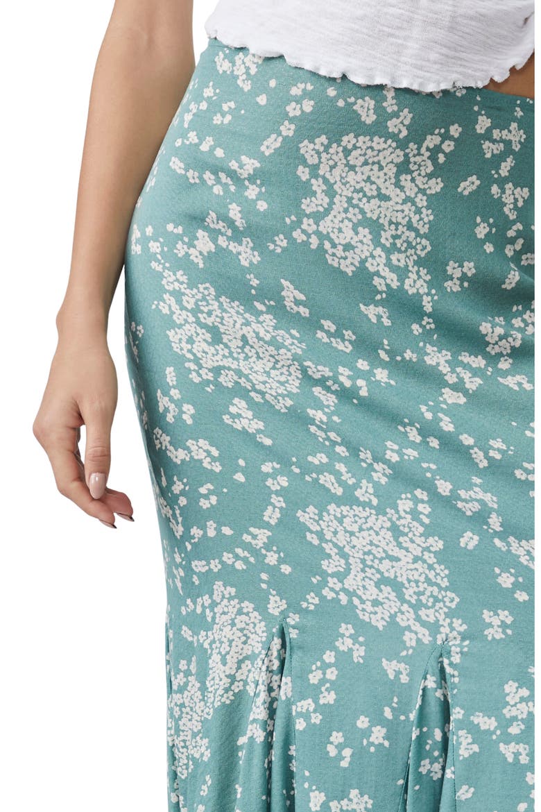 Backseat Glamour Maxi Skirt, Alternate, color, JADED COMBO