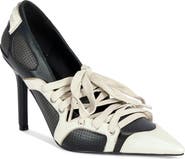 AZALEA WANG Firestring Pointed Toe Pump