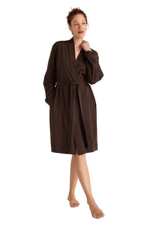 Organic Cotton Jersey Robe