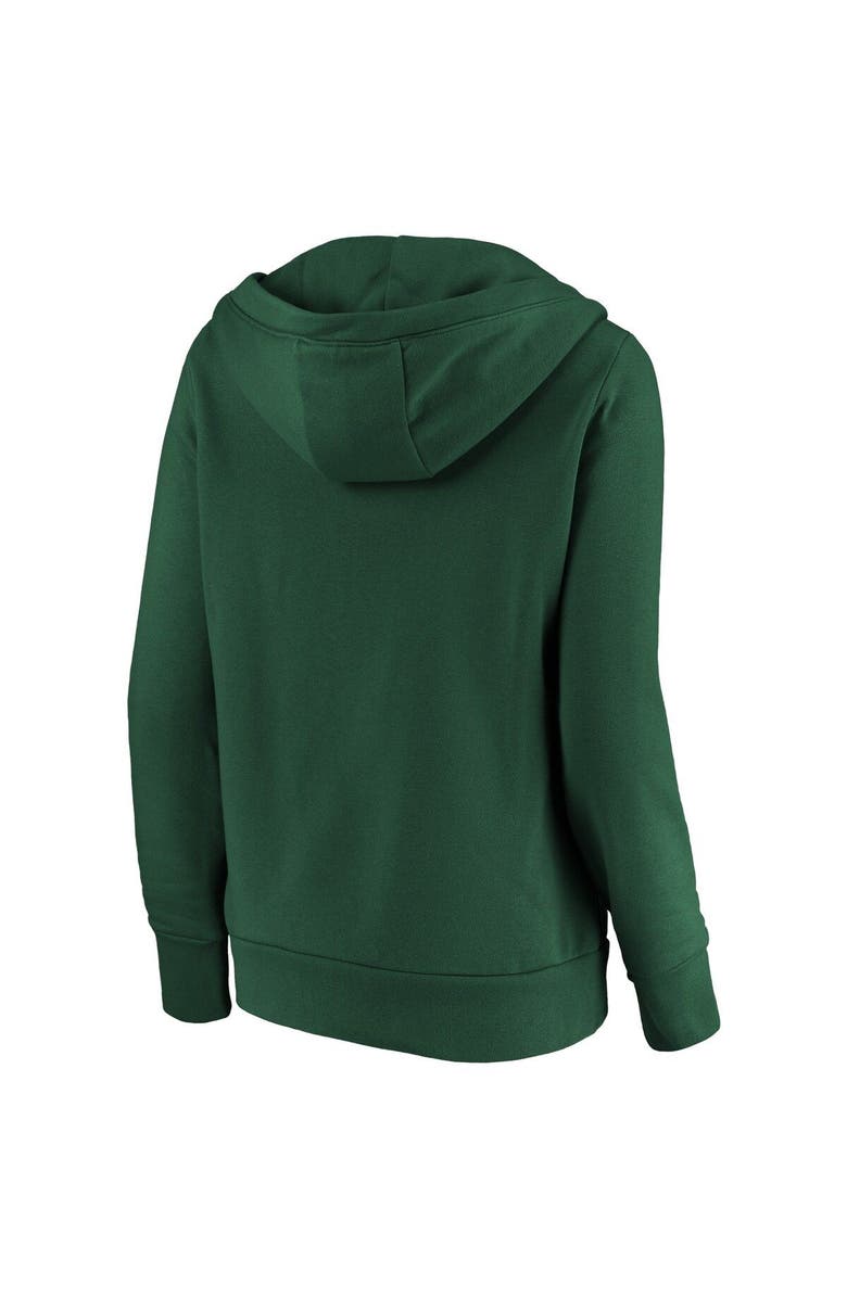 FANATICS Women's Fanatics Branded Green Oakland Athletics Scoreboard V-Neck Pullover Hoodie, Alternate, color, 