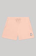 Dalix Womens Heartly Ghost Midweight Washed Fleece Shorts