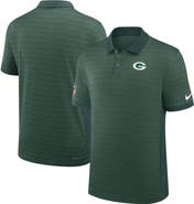 Nike Men's Nike Green Green Bay Packers Sideline Victory Stripe Performance Polo