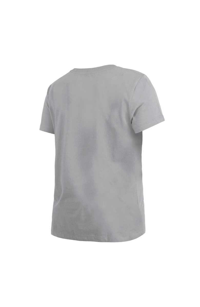 New Era Women's New Era Gray Dallas Mavericks 2023/24 City Edition T-Shirt, Alternate, color, 