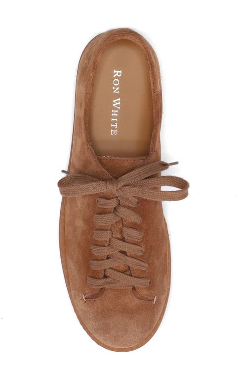 Ron White Wilfred Water Resistant Sneaker In Tobacco