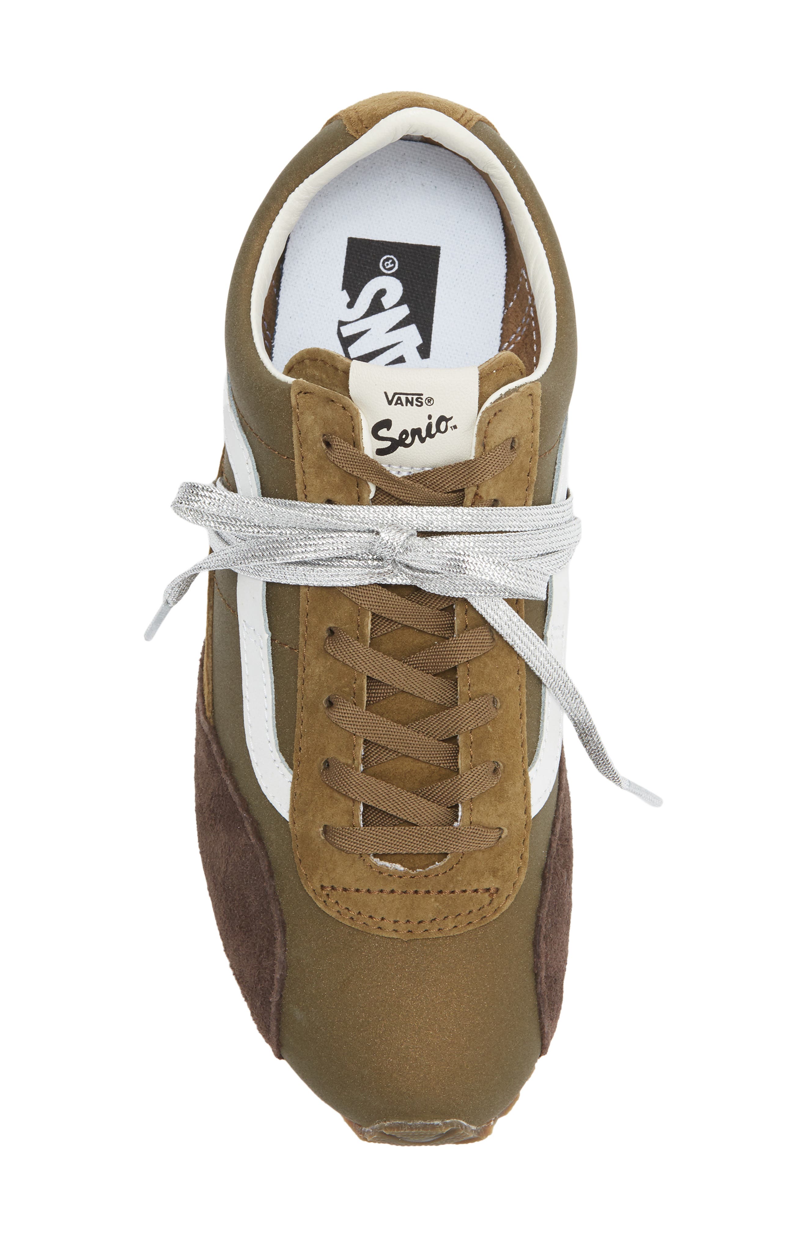 Vans Premium Super Lowpro Trainer, Alternate, color, Pig Suede Olive