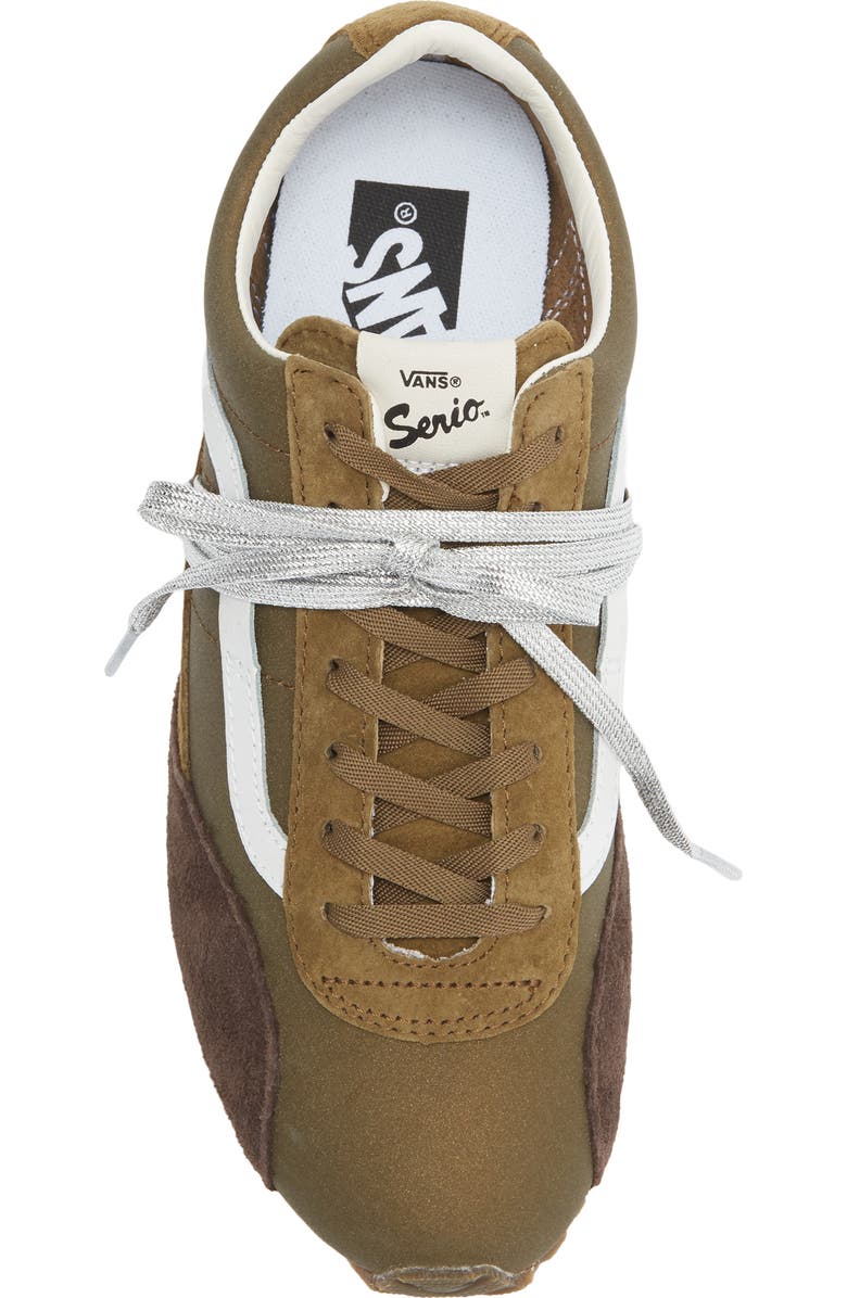 Vans Premium Super Lowpro Trainer, Alternate, color, Pig Suede Olive