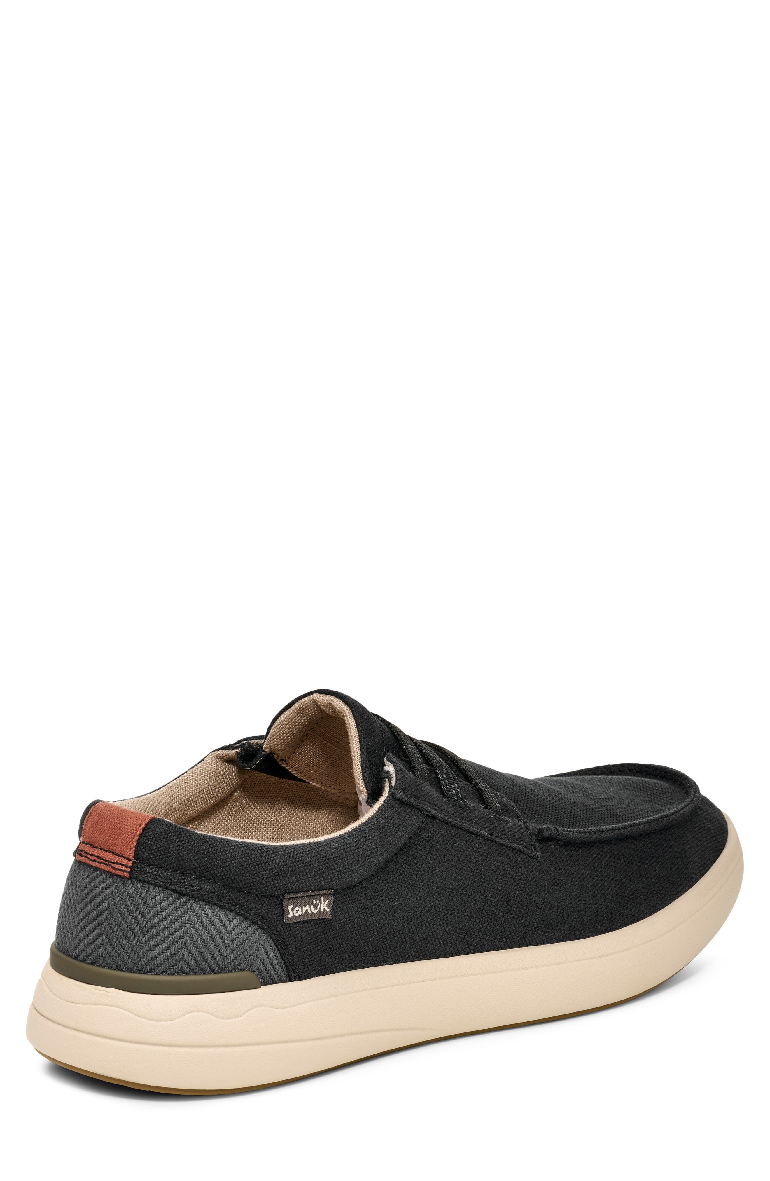 Sanuk Mason Slip-On Sneaker, Alternate, color, Black