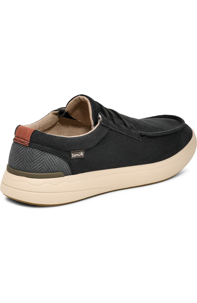 Sanuk Mason Slip-On Sneaker, Alternate, color, Black