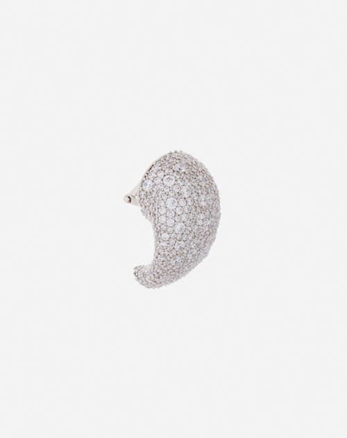 Lanvin Haute Séquence Rhinestone Earrings In Silver/crystal