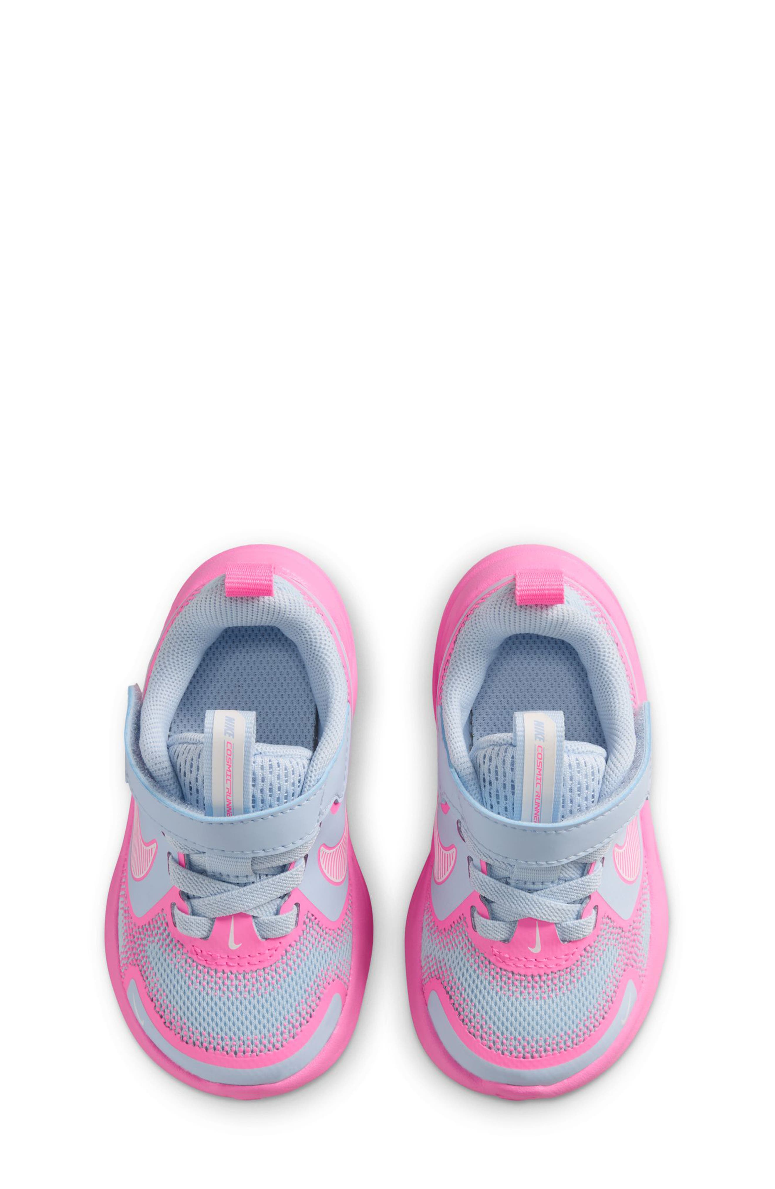 Kids' Cosmic Runner Sneaker, Alternate, color, HYDROGEN BLUE/ WHITE/ PINK