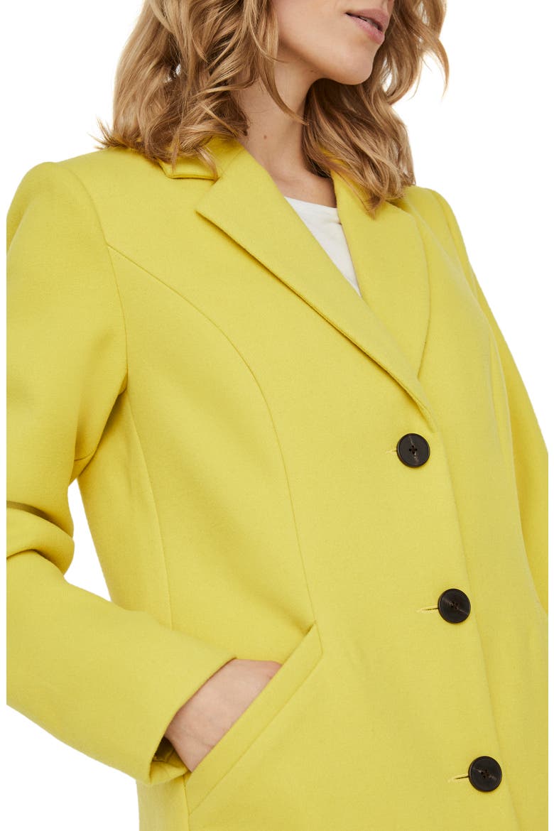 Calacindy Coat, Alternate, color, CELERY