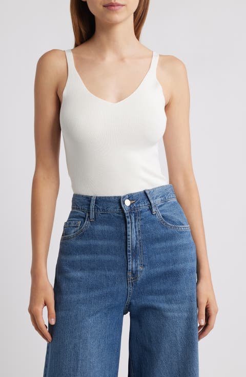 Gymnastic Rib Knit Tank (Regular & Plus)