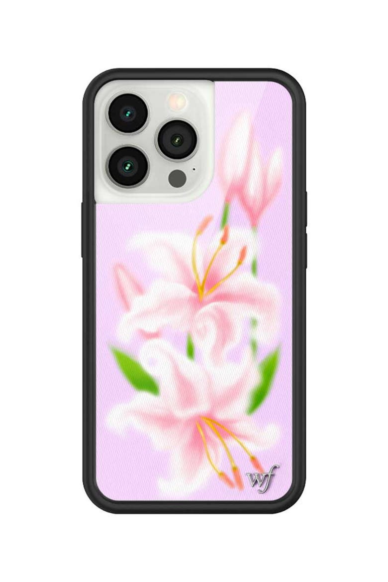 Sweet Lily iPhone Case, Main, color, Purple