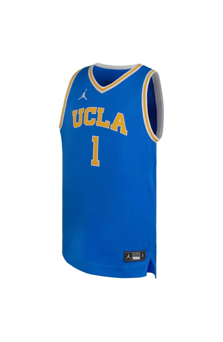 Jordan Brand Youth Jordan Brand #1 Blue UCLA Bruins Replica Basketball Jersey, Alternate, color, Blue