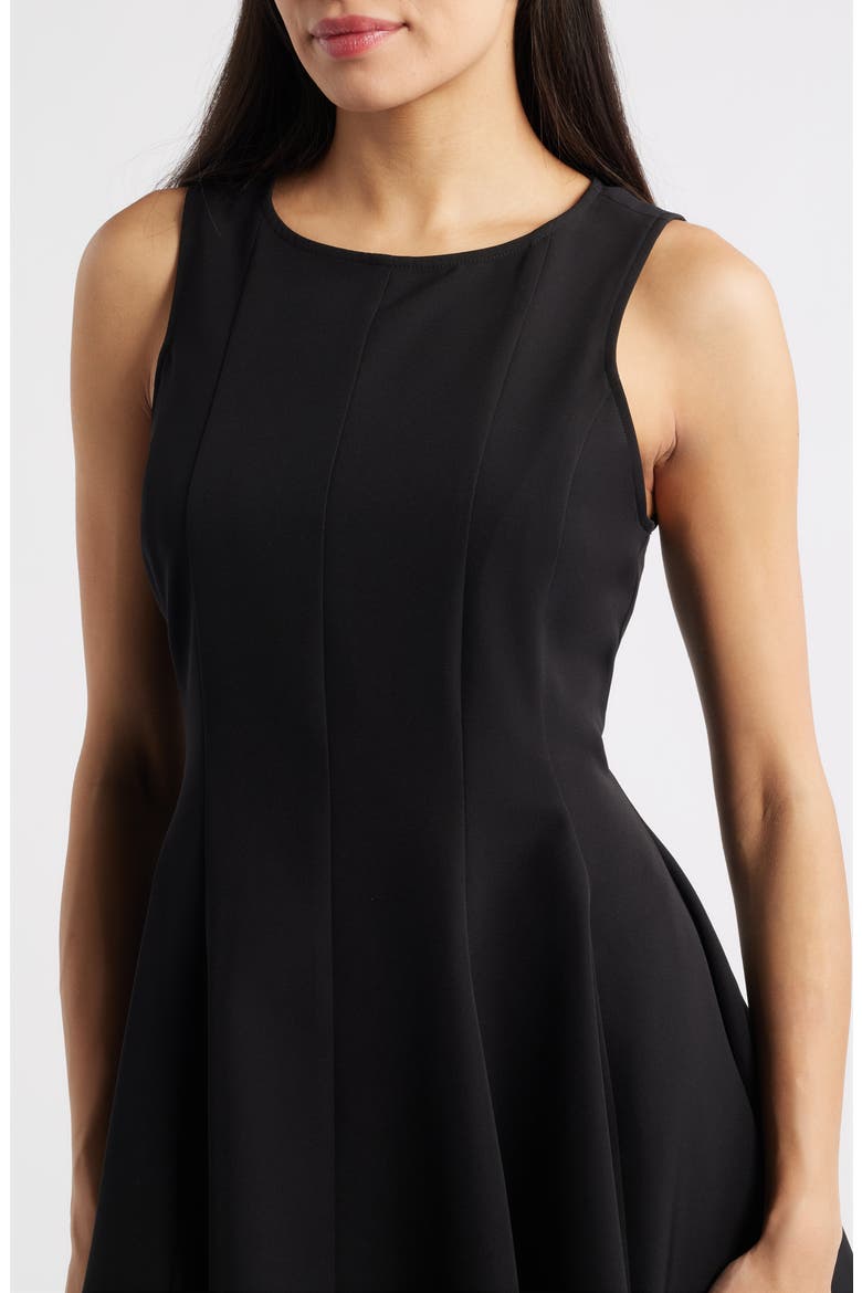 Skater Minidress, Alternate, color, RICH BLACK