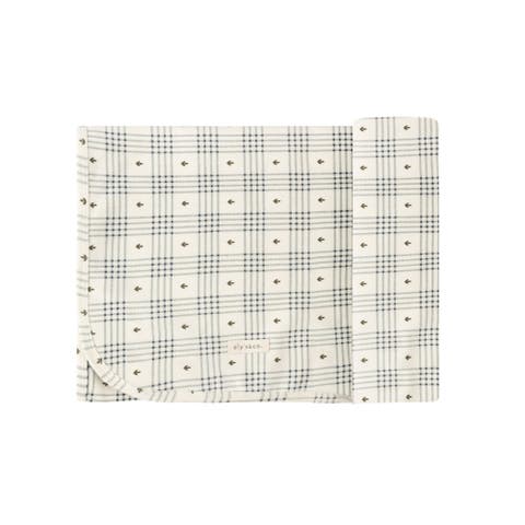 Cotton Floral Plaid Collection - Blanket