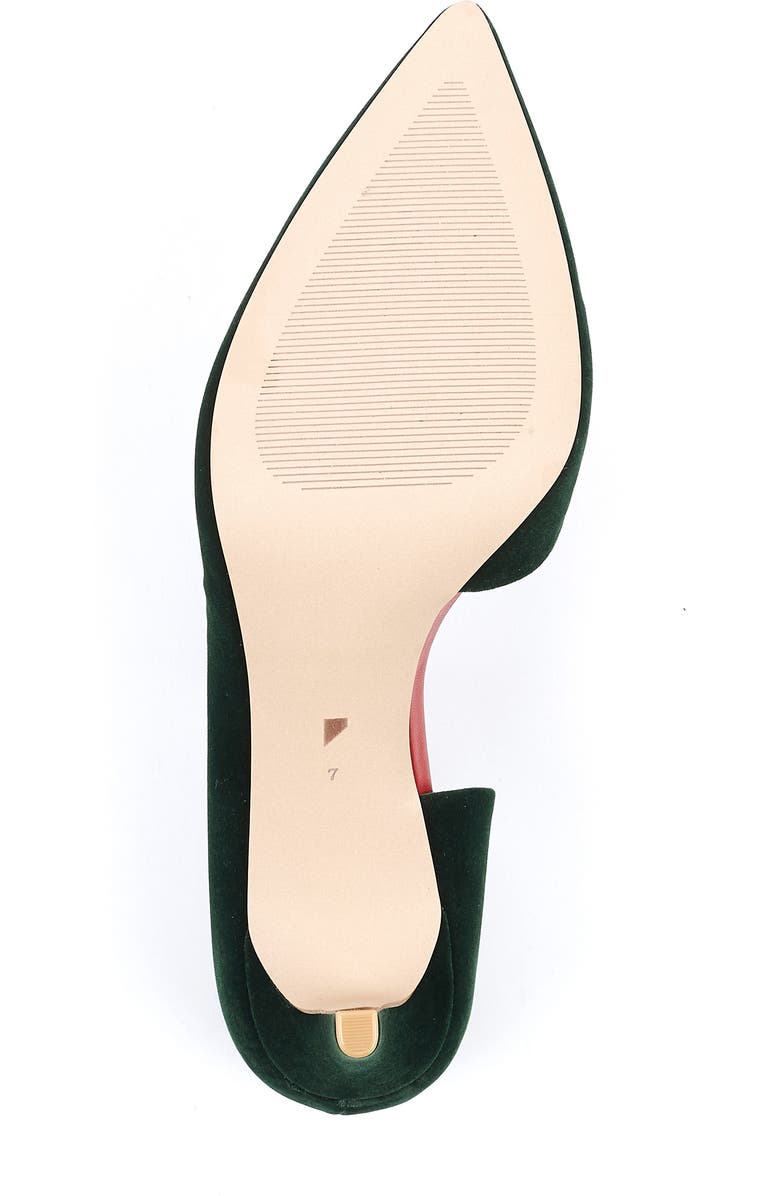 Shoes of Prey x Kim Jones La Dolce Vita Collection Half d'Orsay Pump, Alternate, color,